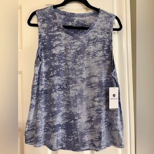 Burnout Tank Top in Lavender Violet